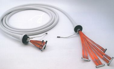 Cáp thiết bị y tế Cáp siêu âm lắp ráp nhiều lõi cách điện PFA