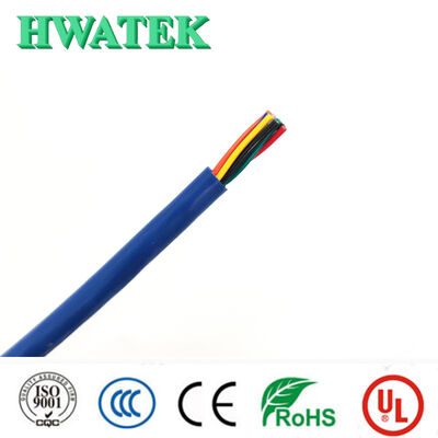 Cáp đồng điều khiển linh hoạt nhiều lõi có vỏ bọc PUR UL20940, có màn chắn, điện áp định mức 600V và chống dầu