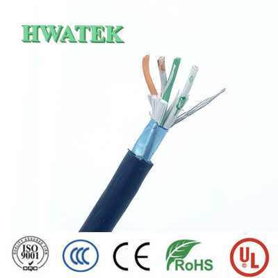 UL21410 TYPE XLPE áo khoác ETFE cách nhiệt Sắt đồng 3C × 28 AWG 125 °C 30V Cáp