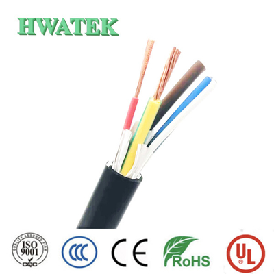 UL2725 TYPE PVC Jacket Tined Copper Stranded 1 coaxi × 26AWG + 2C × 24AWG + 1C × 26AWG 80 °C 30V Cáp