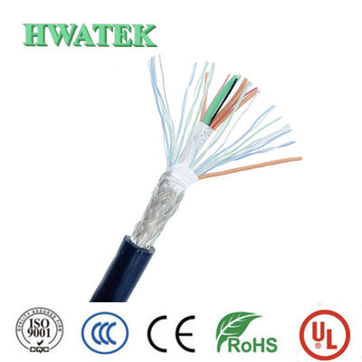 UL21394 Cáp đồng nhựa thép với cách điện PE và áo khoác TPE (1P × 22AWG + A) × 2+2C × 16AWG