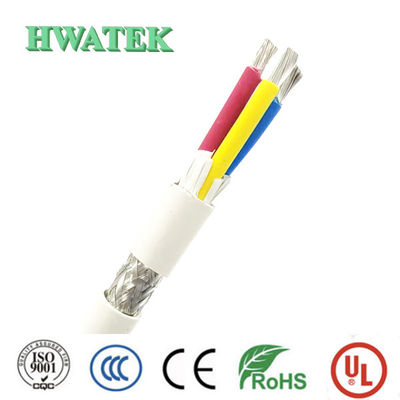 UL2095 4P × 24AWG Dây đan được bảo vệ Sản phẩm đồng được đóng hộp Sản phẩm PE cách nhiệt PVC Jacket cáp 300V 80 °C