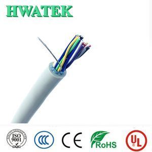 Cáp robot tín hiệu bảo vệ xoắn loại di chuyển xa với điện áp định số 300V và nhiệt độ định số 80oC