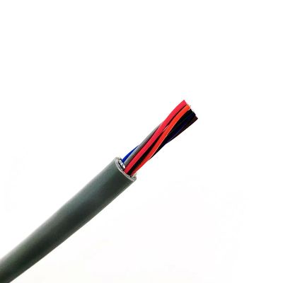 UL2517 5Cx10AWG+W Tinned Copper Stranded Industrial Flexible Cable with PVC Insulation and Jacket for 300V 105℃ Applications