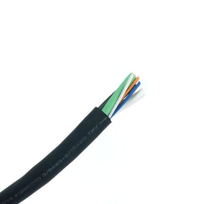 UL20236 PUR Sheath Screened Multicore Flexible Appliance Wiring Cable với điện áp định lượng 600V và chống dầu