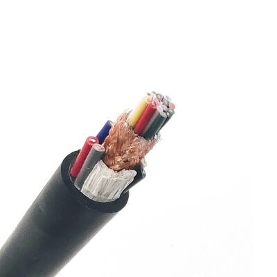 Cáp dẹt nhiều lõi có vỏ bọc UL2468 với điện áp định mức 300V và đặc tính chống dầu