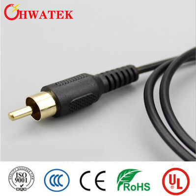 3.0-5.3mm JIS TV AV Coaxial Cable với Braid Shielded và Conductor đồng cho truyền tín hiệu đáng tin cậy