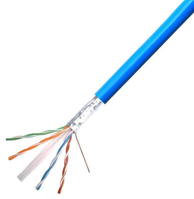 Cáp LAN SFTP Cat5e bọc đồng chống nhiễu PE cho tốc độ truyền cao