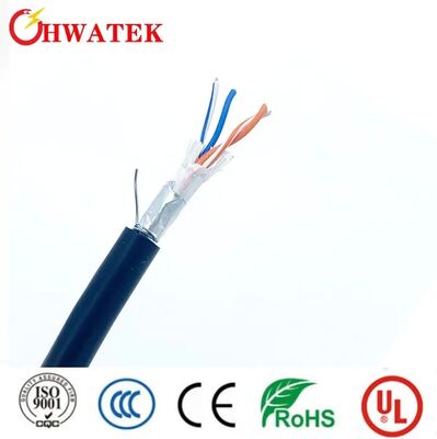 Cáp Ethernet Cat5e với áo khoác PVC chống tia UV, dây dẫn đồng trần và chiều dài cuộn 305m cho truyền thông mạng tốc độ cao
