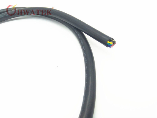 UL20002 TYPE PVC đồng hợp kim và dây chuyền 4Coax × 30AWG + 4C × 24AWG 80 °C 30V cáp y tế