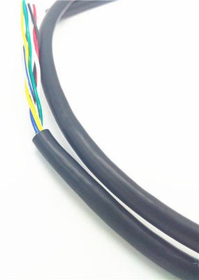 UL20002 TYPE PVC đồng hợp kim và dây chuyền 4Coax × 30AWG + 4C × 24AWG 80 °C 30V cáp y tế