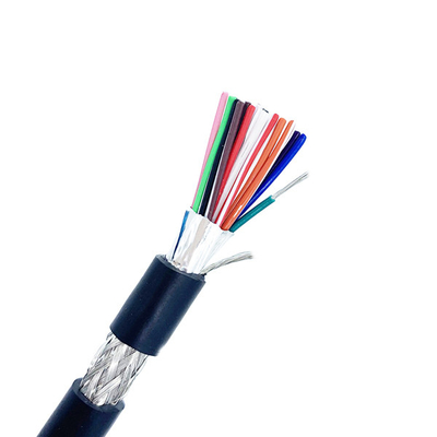 UL21410 TYPE XLPE áo khoác ETFE cách nhiệt Sắt đồng 3C × 28 AWG 125 °C 30V Cáp