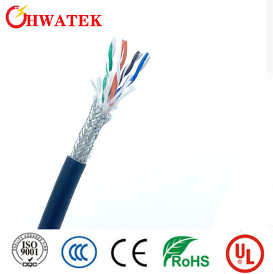 UL21410 TYPE XLPE áo khoác ETFE cách nhiệt Sắt đồng 3C × 28 AWG 125 °C 30V Cáp