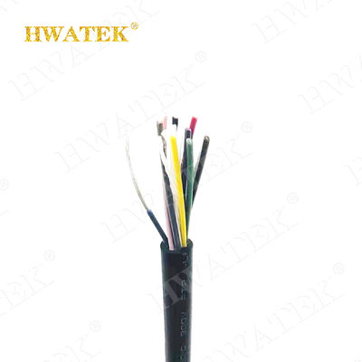 Custom 3×26AWG Tined Copper Stranded Industrial Flexible Cable với PP Insulation và TPU Jacket 300V
