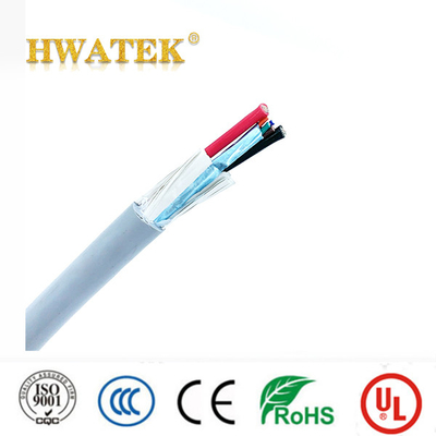 UL2725 TYPE PVC Jacket Tined Copper Stranded 1 coaxi × 26AWG + 2C × 24AWG + 1C × 26AWG 80 °C 30V Cáp