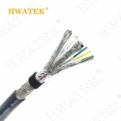 UL 2919 1P × 24AWG Sợi cáp đồng bọc thép Polyethylene TC 80 °C 30V