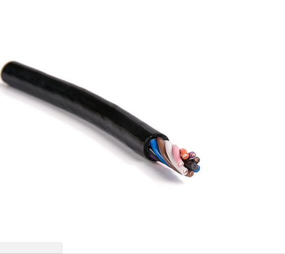 Multiqure Cap Multicore Kéo chuỗi linh hoạt cáp điện với PVC lõi cách điện dầu kháng