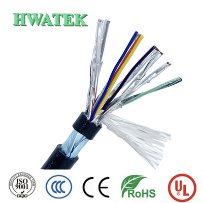 300V 125℃ TPE Áo khoác Cáp đồng mạ thiếc 15C × 16AWG + W Alpha 45080-15 Tương đương