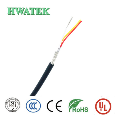 UL 2725 1P X 28 + 2C X 20AWG SHLD PVC BK OD 5MM 30V Cáp đa lõi Chống tia cực tím