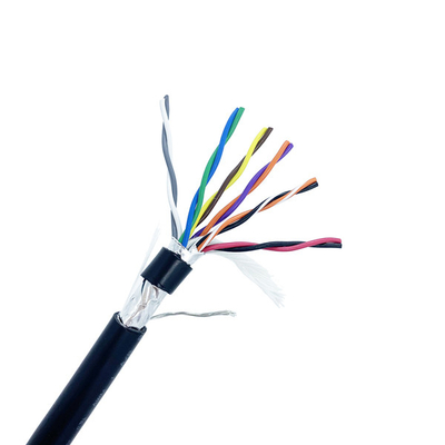Cáp điện mềm Alpha 5476C 300V AWM2464 6P × 24AWG Shield
